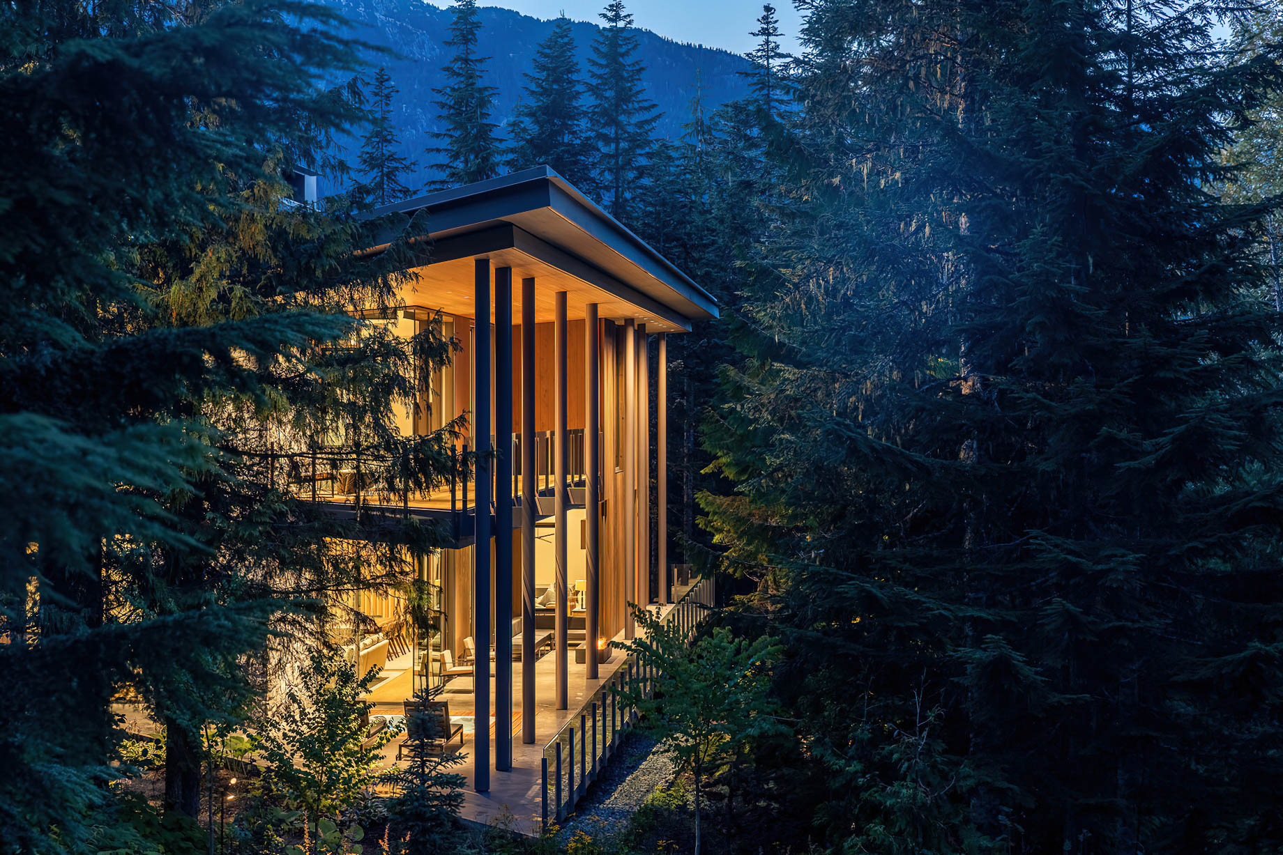 Trails Edge Palatial Luxury Ski Chalet Residence - Whistler, BC, Canada