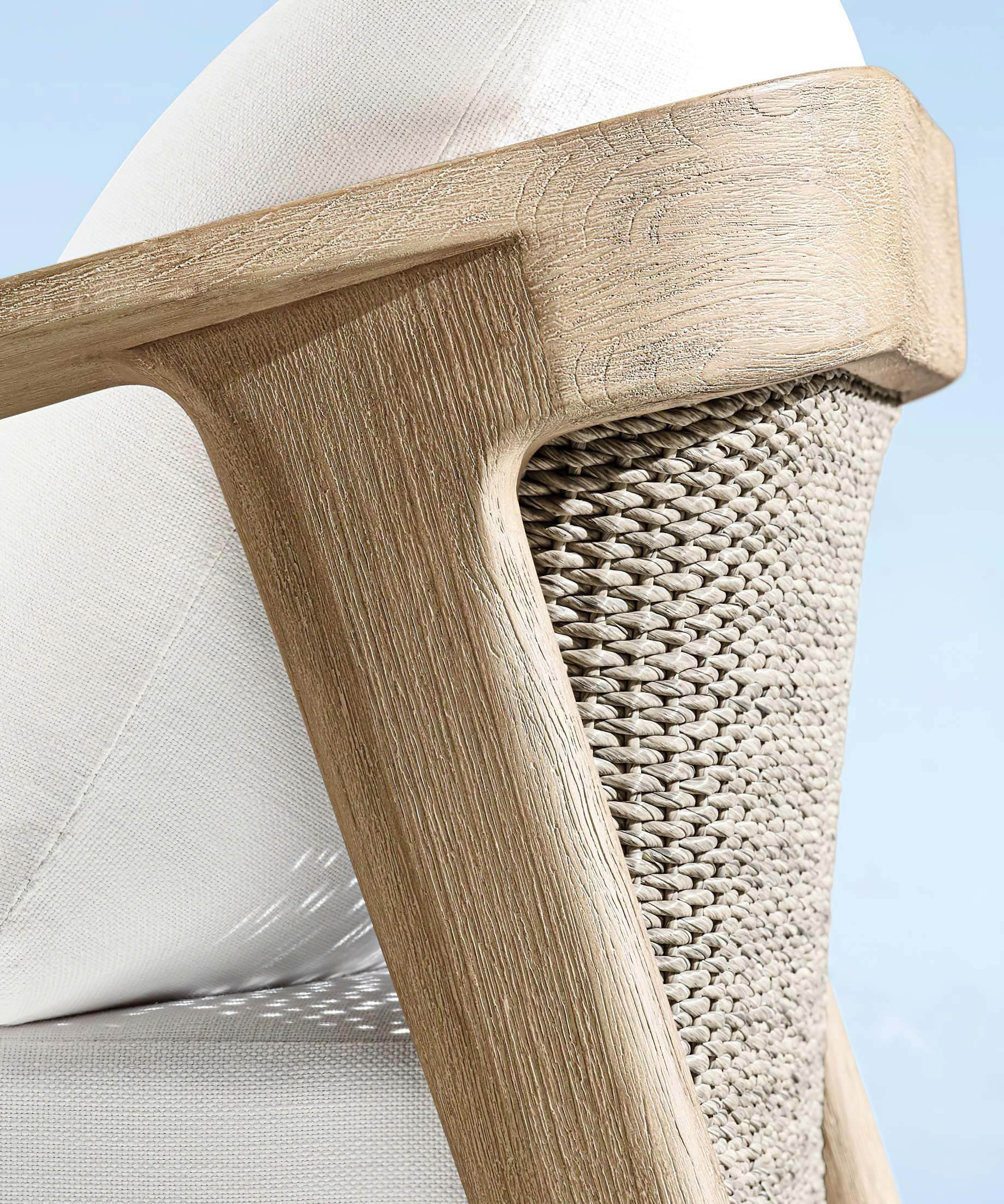 Malta Teak Collection Outdoor Furniture Design for RH - Ramon Esteve - Crafted Premium Teak