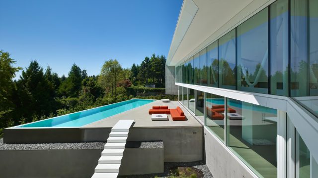 Concrete Glass Dream Home - Fairmile Rd, West Vancouver, BC, Canada