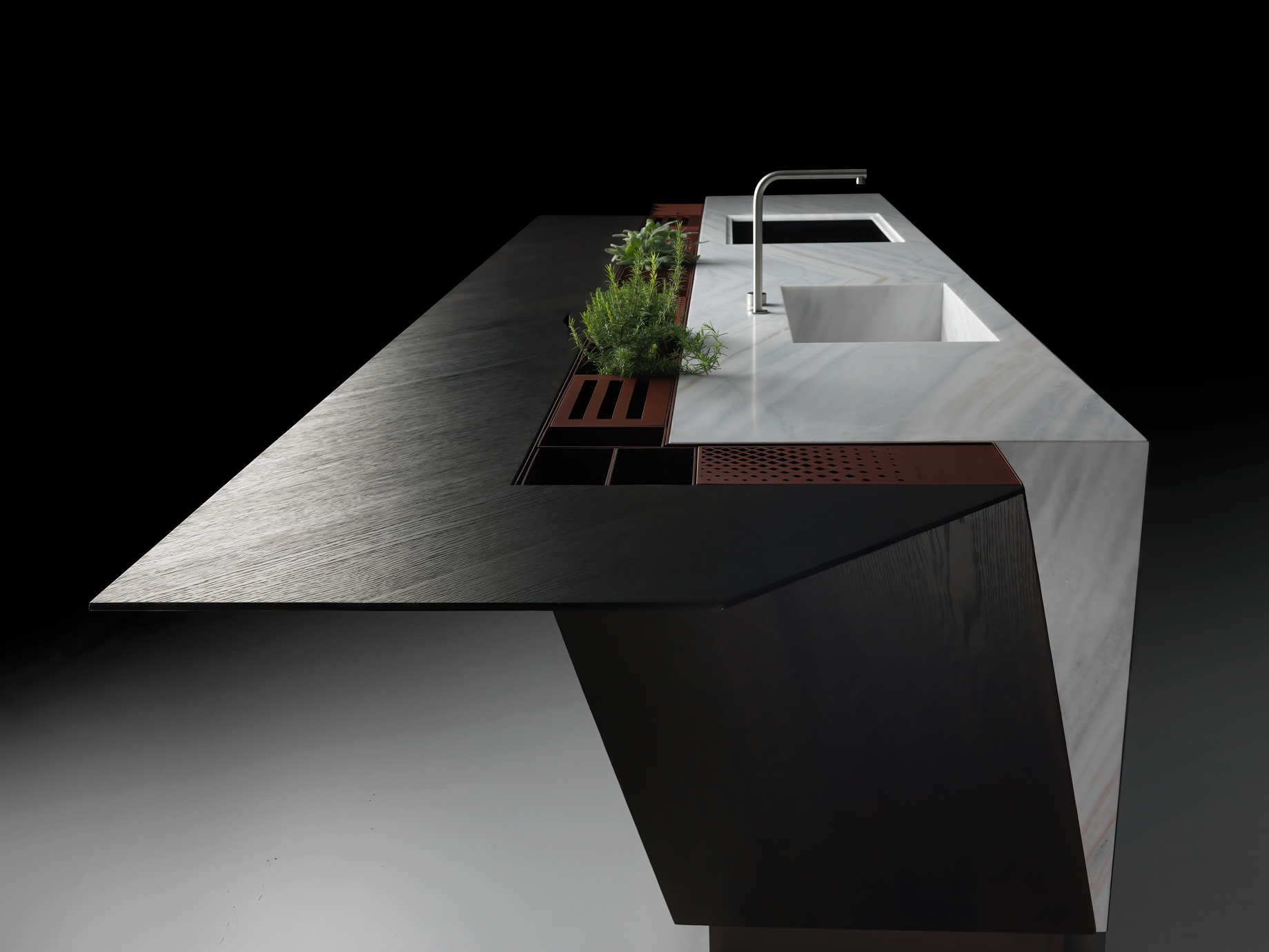 EGO Kitchen The Cut by Record è Cucine Milan, Italy – Alessandro Isola