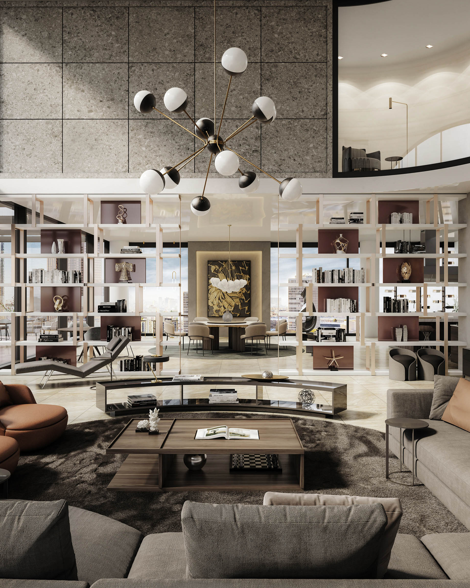 Penthouse Interior Design Los Angeles, CA, USA – Georgios Tataridis