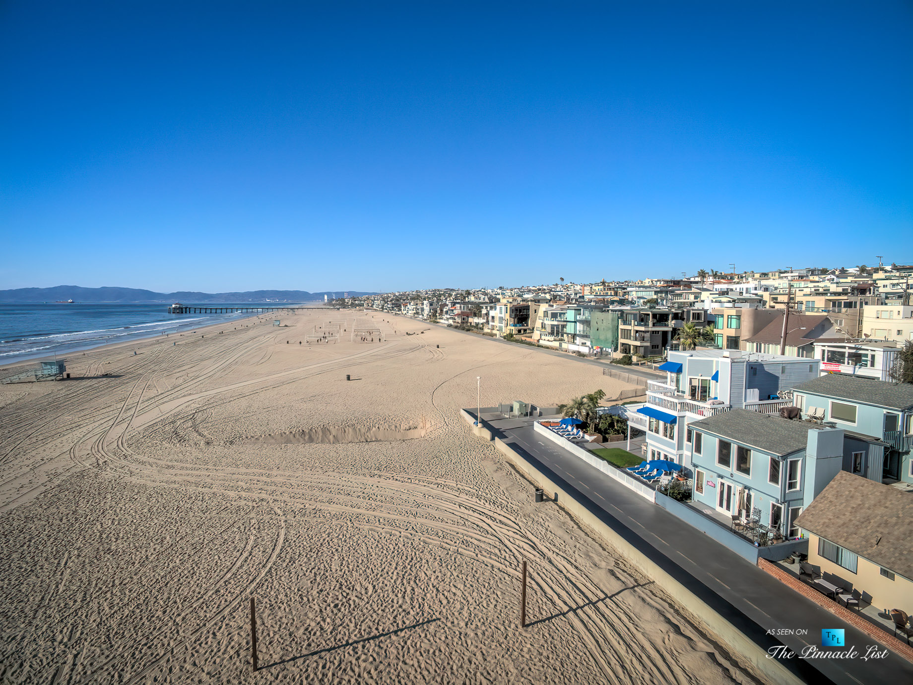 3500 The Strand, Hermosa Beach, CA, USA – Drone Aerial The Strand Beach View - Luxury Real Estate – Original 90210 Beach House