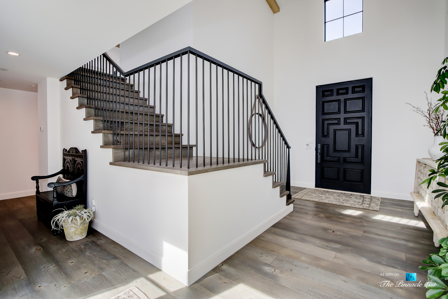 825 Highview Ave, Manhattan Beach, CA, USA – Interior Entrance Door – Luxury Real Estate – Modern Spanish Home