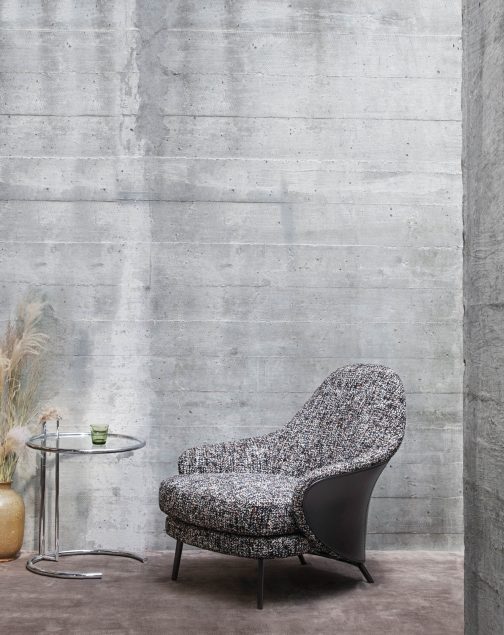 Angie Armchair Collection a Sculptural Gesture by Minotti, Italy - GamFratesi