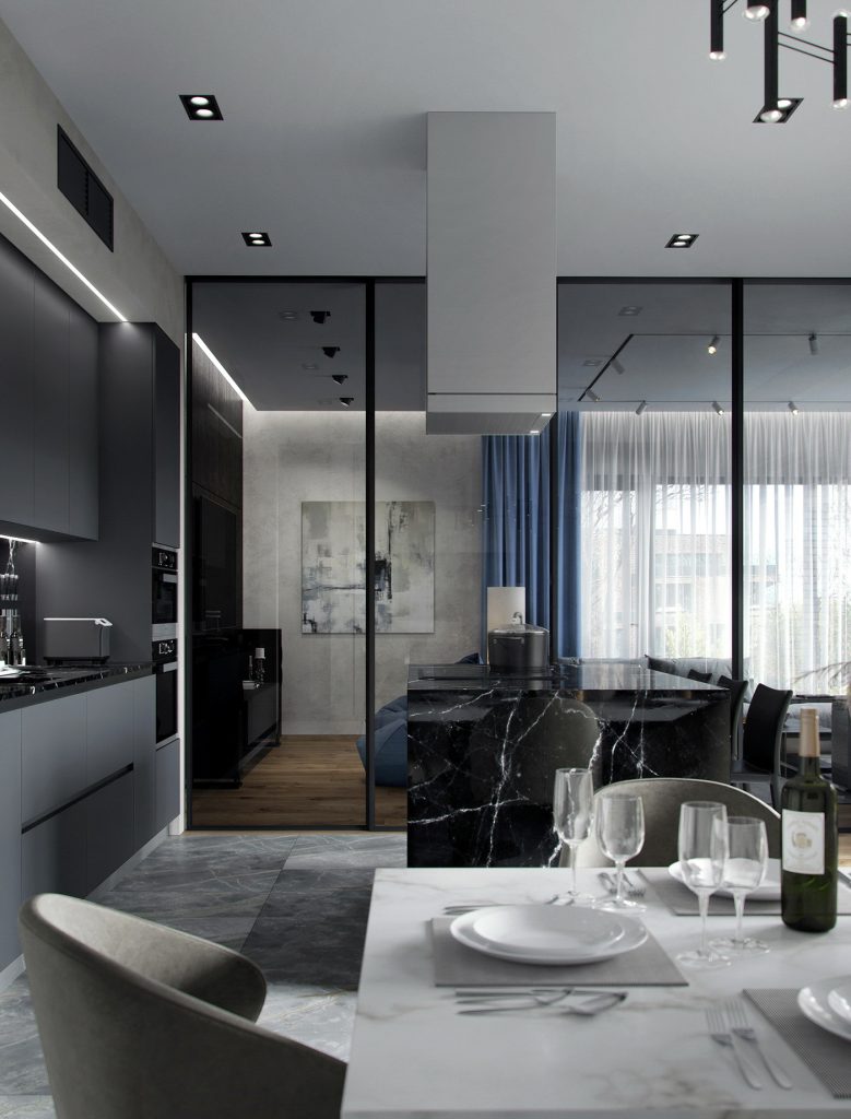 House JK Park Rublevo Interior Design Moscow, Russia 🇷🇺 – Strong Design ...