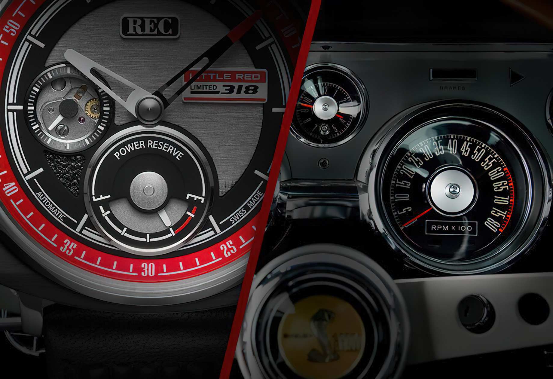 P-51 Little Red Limited Collection - REC Watches