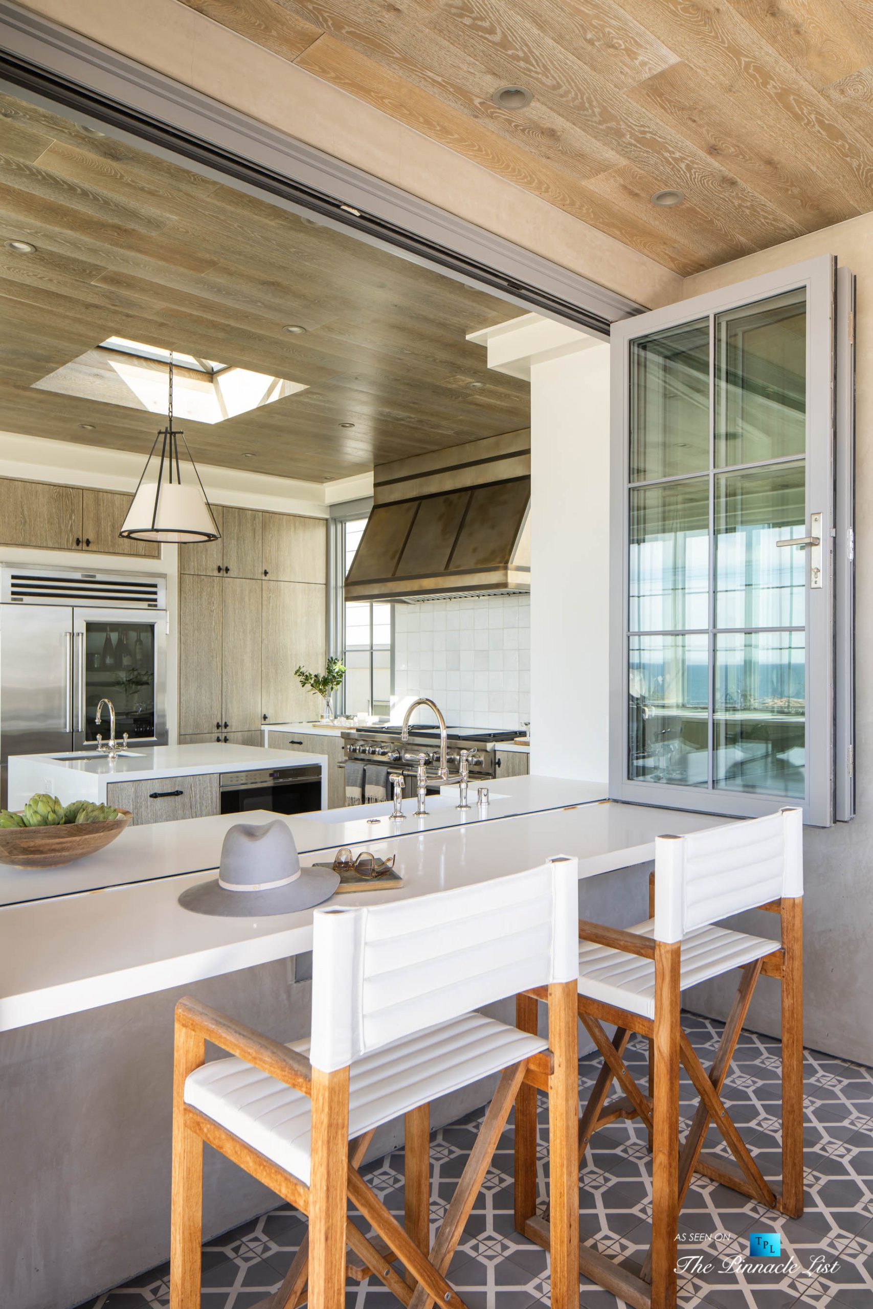 220 8th St, Manhattan Beach, CA, USA - Luxury Real Estate - Ocean View Dream Home - Kitchen Outdoor Deck