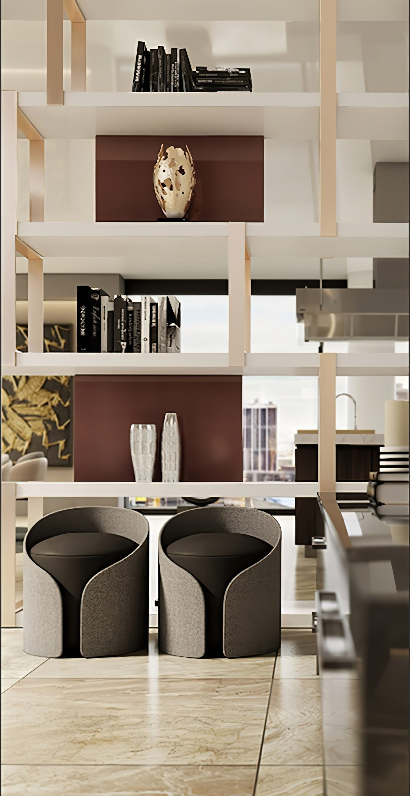 Penthouse Interior Design Los Angeles, CA, USA - Georgios Tataridis