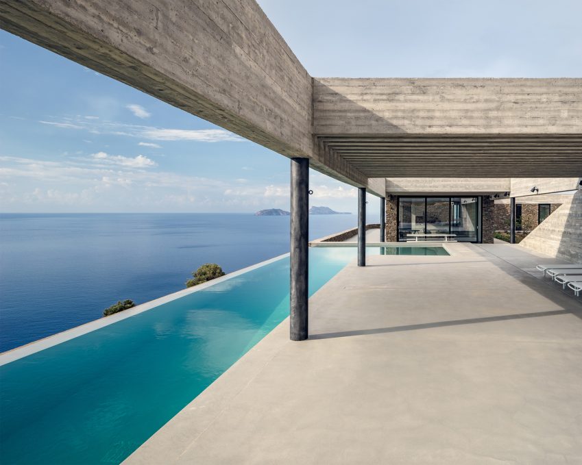 Ring House Modern Contemporary Residence - Agia Galini, Crete, Greece