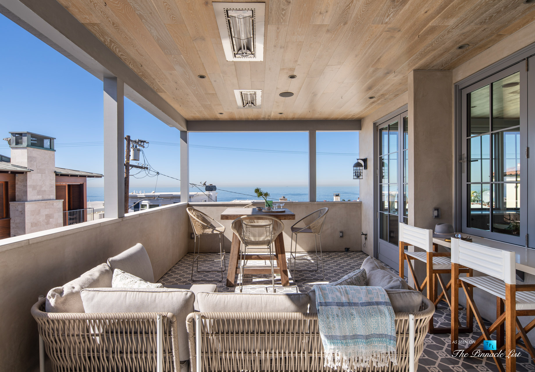 220 8th St, Manhattan Beach, CA, USA - Luxury Real Estate - Ocean View Dream Home - Outdoor Deck View