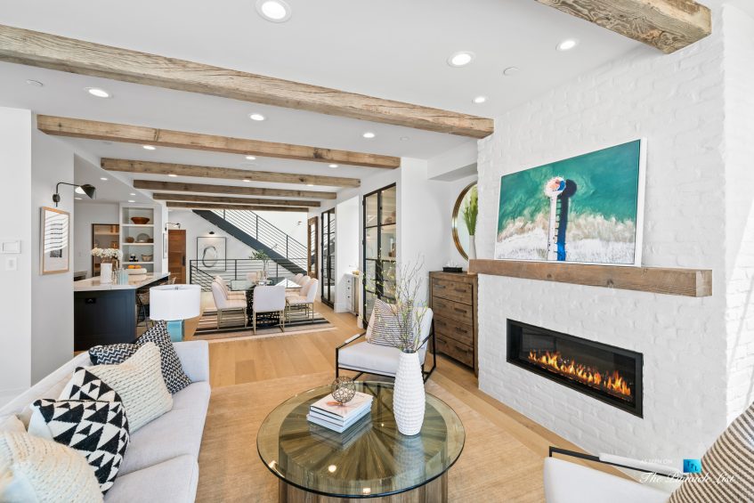 508 The Strand, Manhattan Beach, CA, USA - Living and Dining Room - Luxury Real Estate - Oceanfront Home