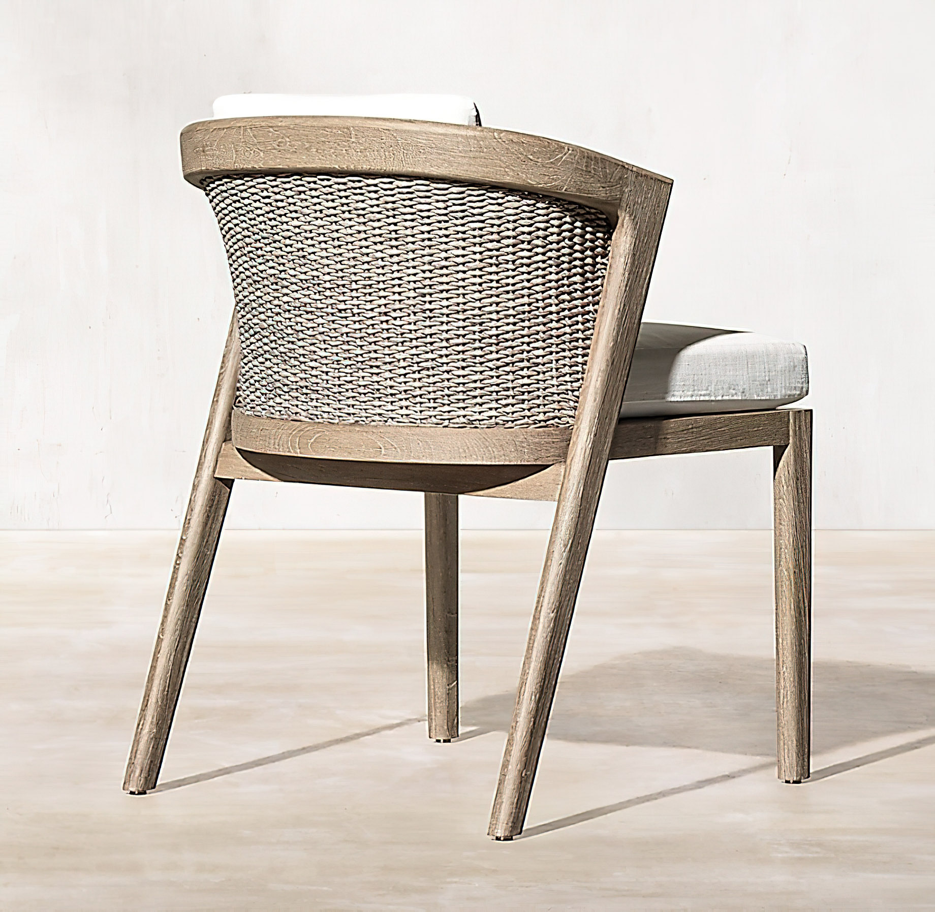 Malta Teak Collection Outdoor Furniture Design for RH – Ramon Esteve – Malta Teak Side Chair