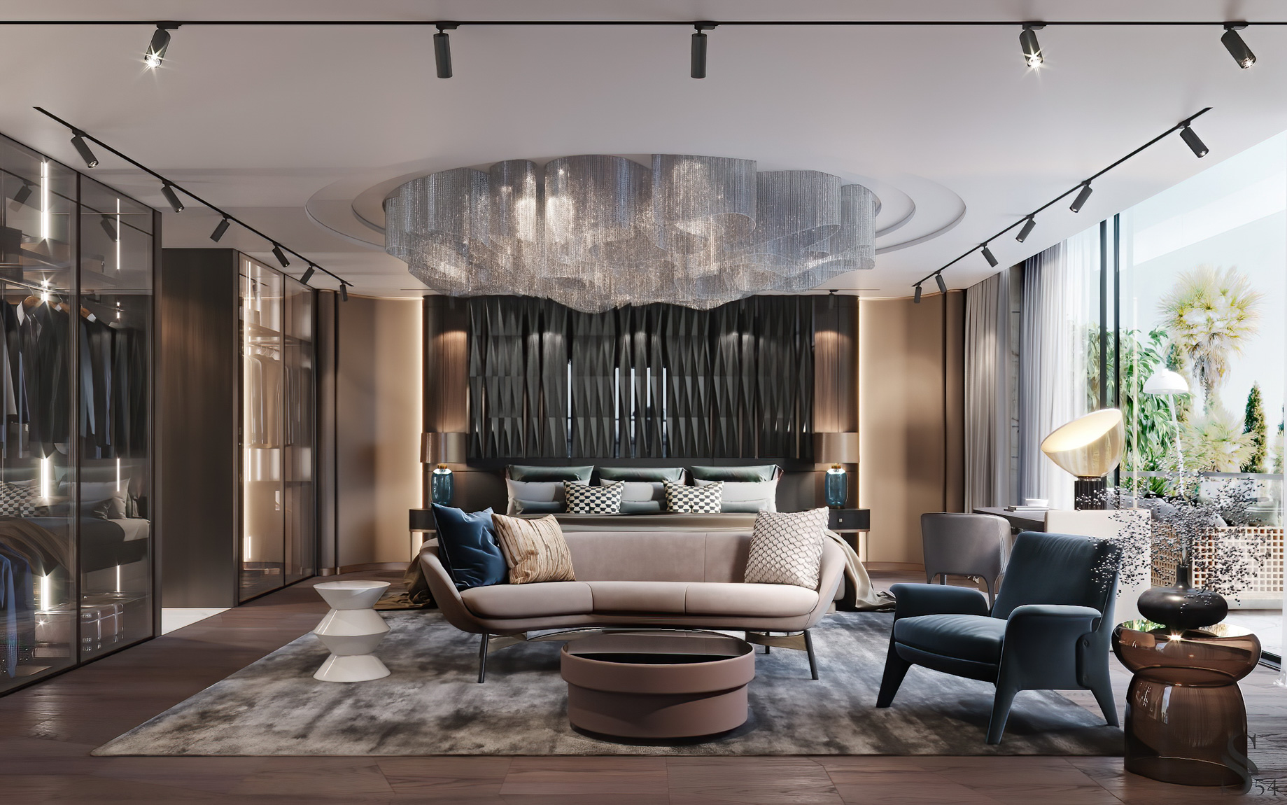 Enchanting Luxurious Villa Interior Design Dubai, UAE - Studia 54