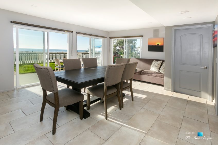 3500 The Strand, Hermosa Beach, CA, USA - Dining Area – Luxury Real Estate – Original 90210 Beach House - Oceanfront Home