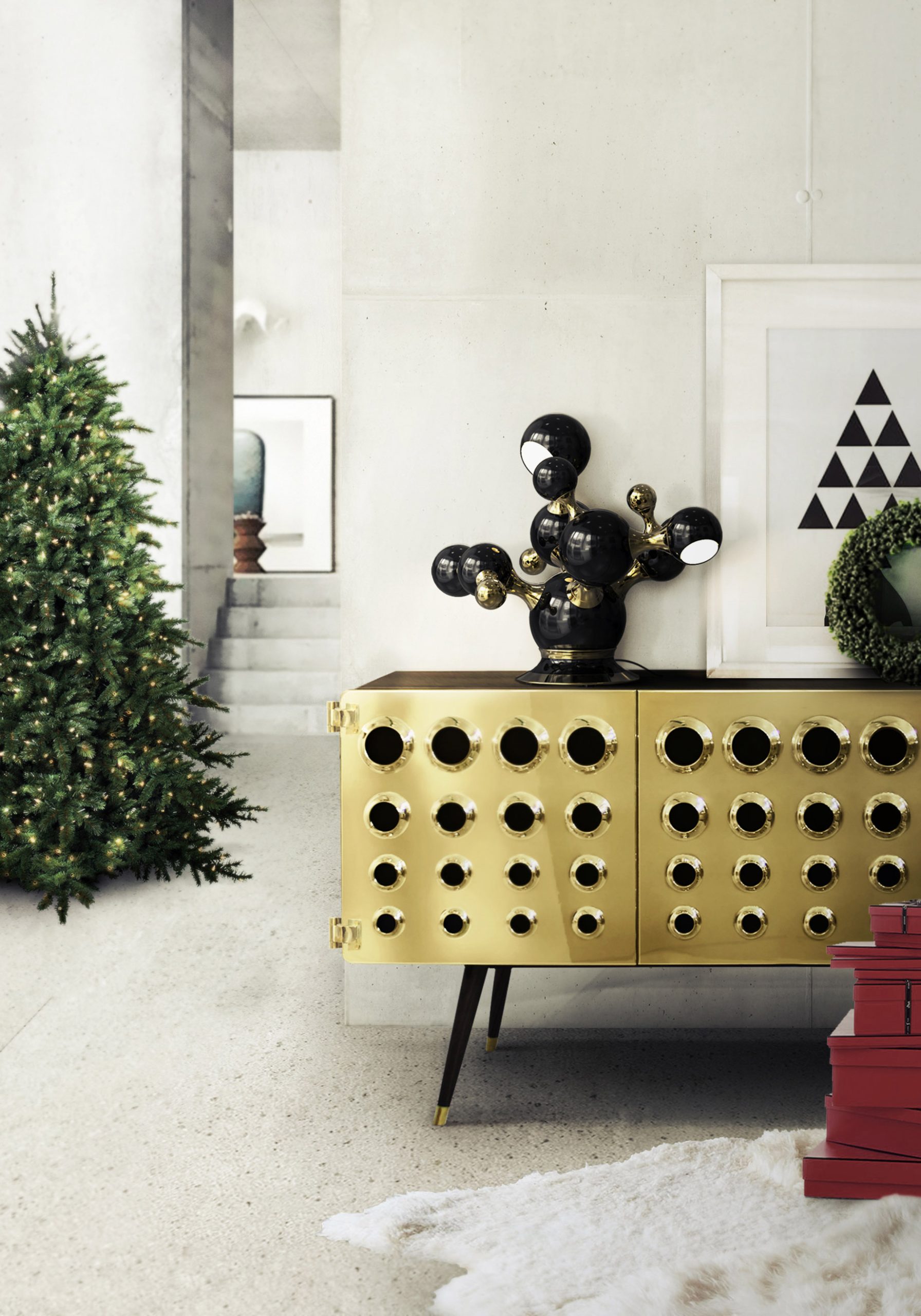 MONOCLES Sideboard Credenza - Essential Home - DelightFULL Modern Retro Design