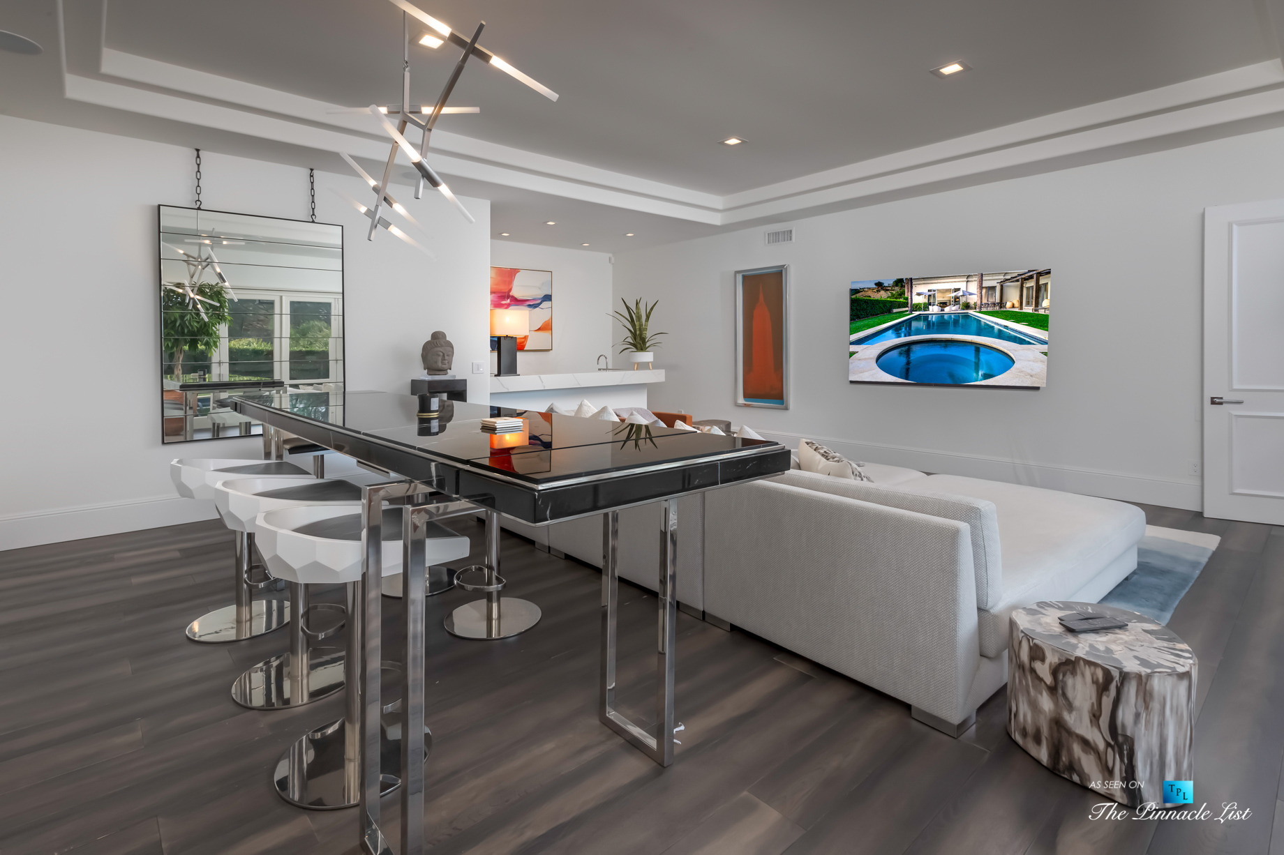 2720 Ellison Dr, Beverly Hills, CA, USA – Recreation Room – Luxury Real Estate – Italian Villa Hilltop Home