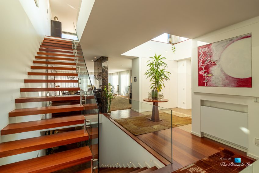 Francelos Beach Luxury T5 Villa - Porto, Portugal - Open Stairs - Luxury Real Estate – Modern Home