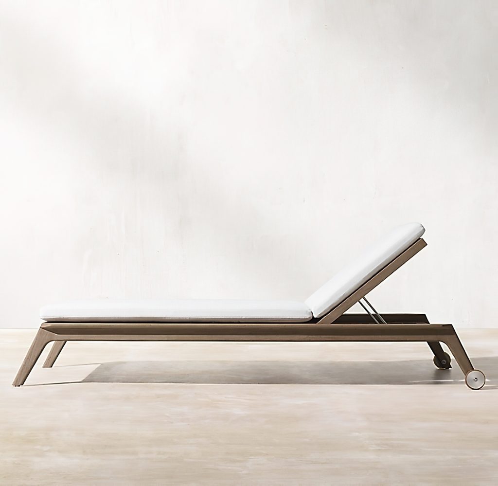 Malta Teak Collection Outdoor Furniture Design for RH Ramon Esteve