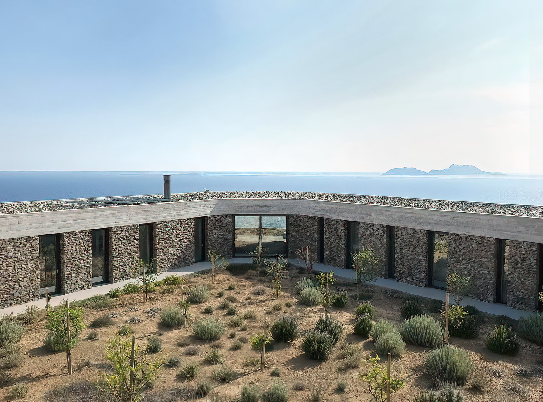 Ring House Modern Contemporary Residence - Agia Galini, Crete, Greece