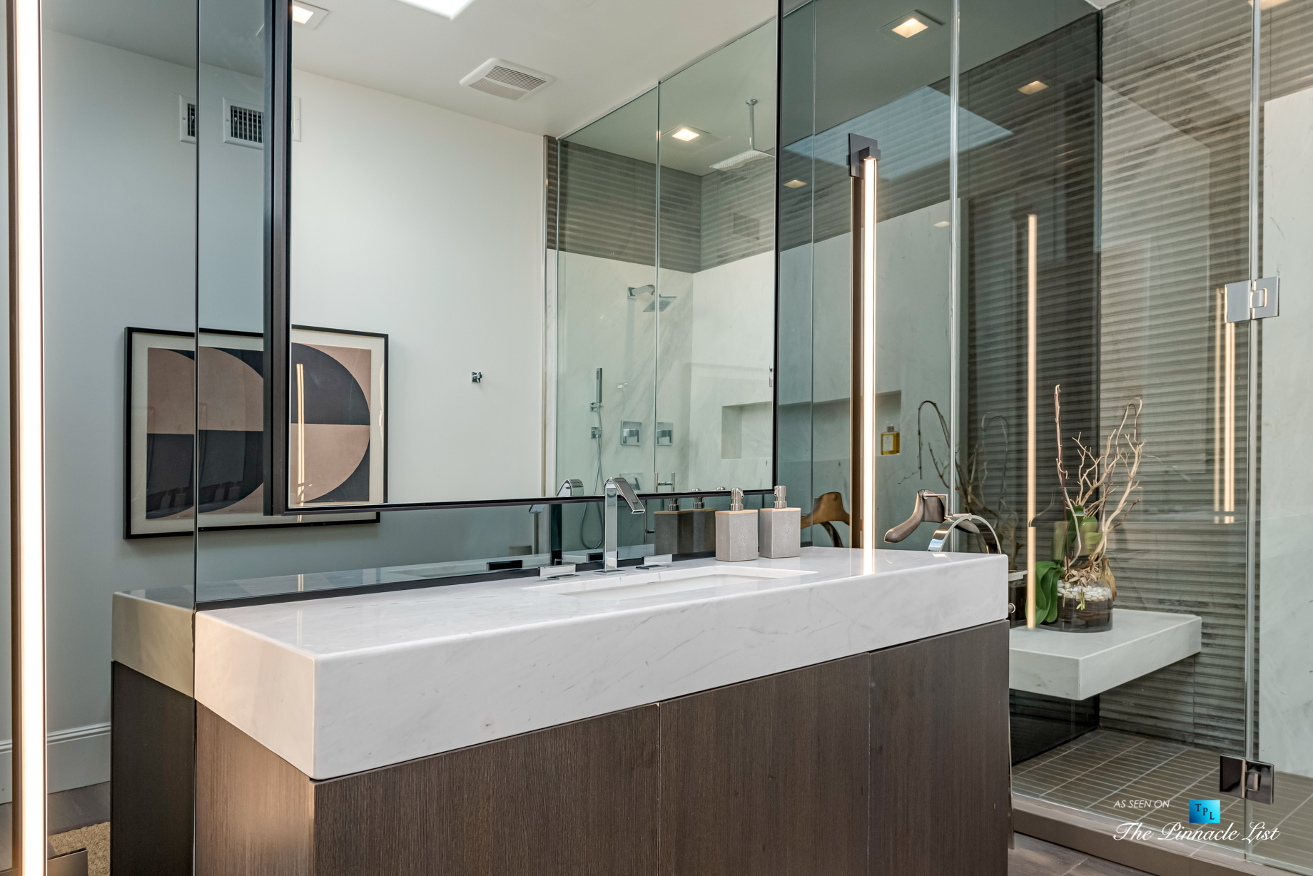 2720 Ellison Dr, Beverly Hills, CA, USA – Master Bathroom – Luxury Real Estate – Italian Villa Hilltop Home