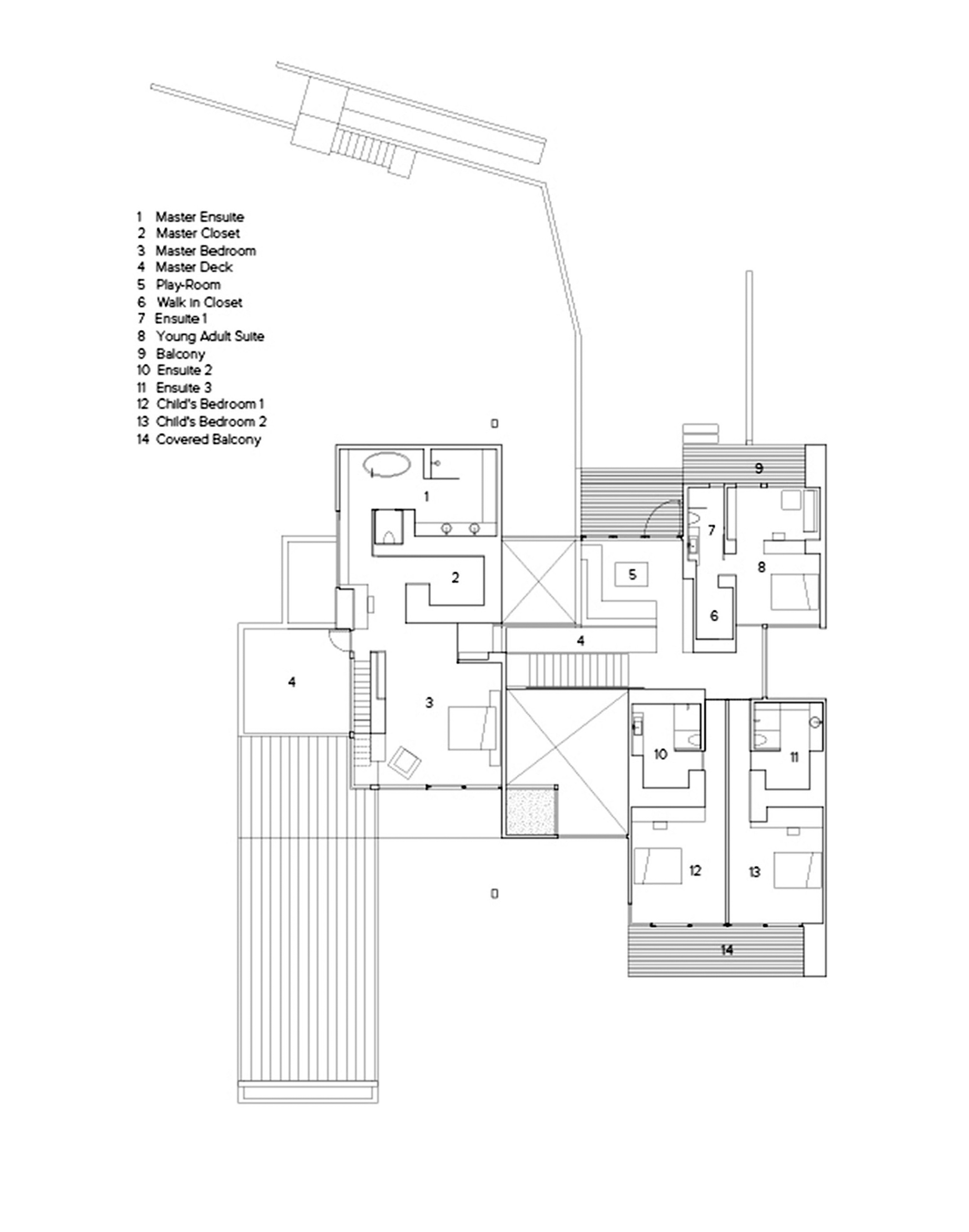 Floor Plans - Groveland Road House Luxury Modern - West Vancouver, BC, Canada