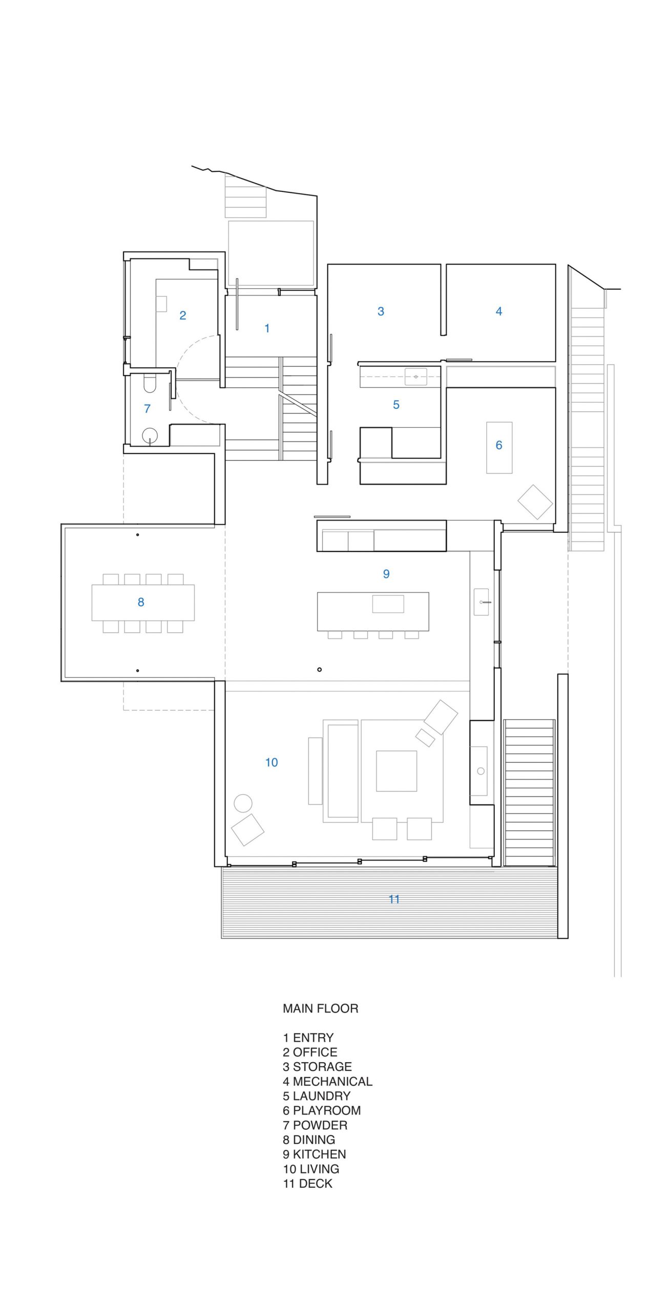 Floor Plans - Russet Residence Modern Luxury - Russet Pl, West Vancouver, BC, Canada