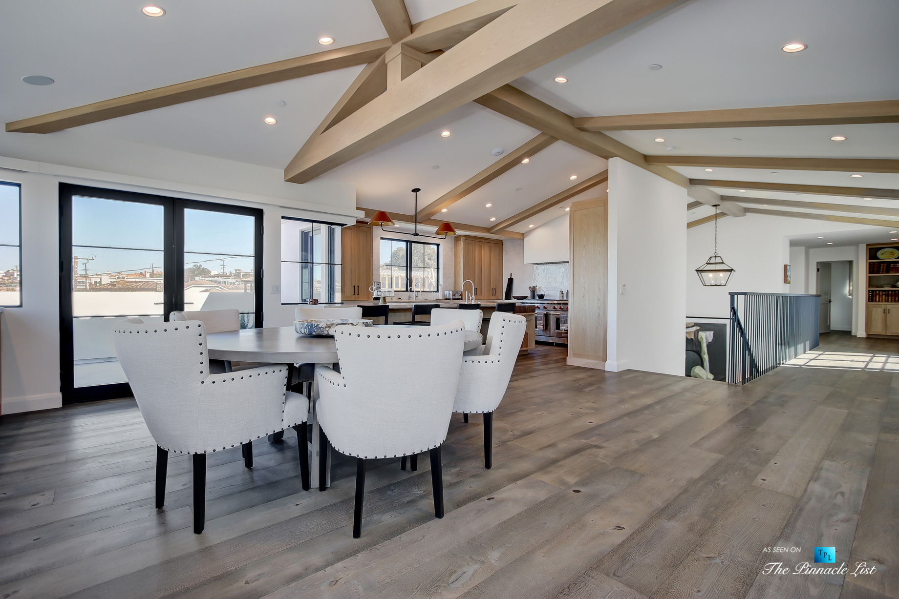 825 Highview Ave, Manhattan Beach, CA, USA - Dining Room and Kitchen - Luxury Real Estate - Modern Spanish Home