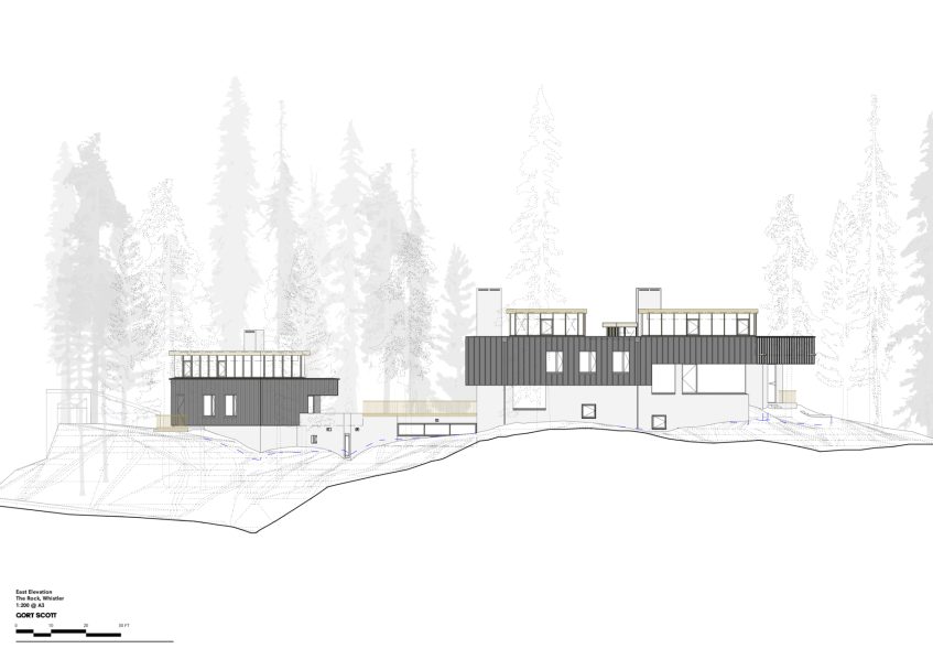 Elevations - The Rock Luxury Estate Residence - Hillcrest Lane, Whistler, BC, Canada