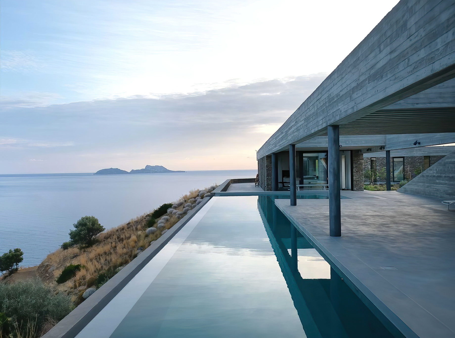 Ring House Modern Contemporary Residence - Agia Galini, Crete, Greece