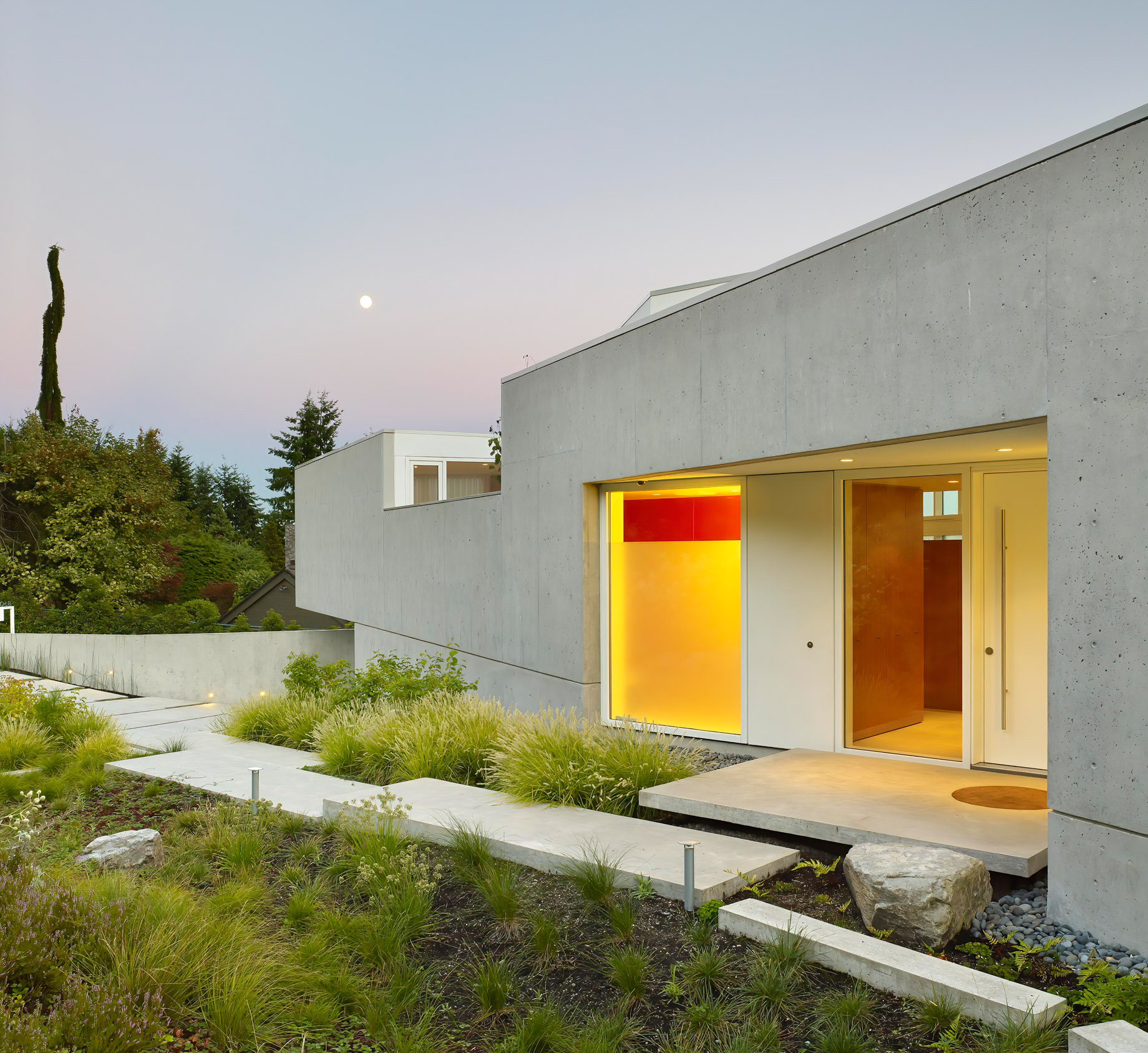 Concrete Glass Dream Home - Fairmile Rd, West Vancouver, BC, Canada