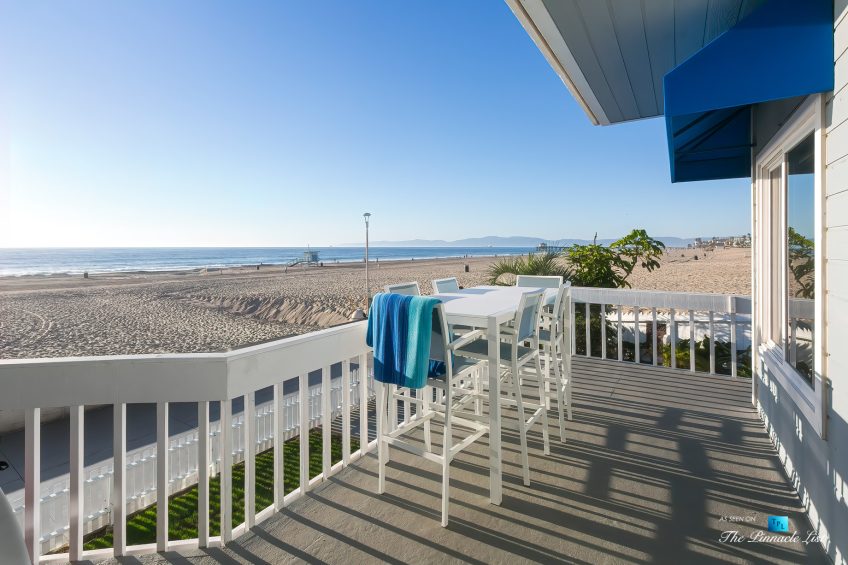 3500 The Strand, Hermosa Beach, CA, USA - Beachfront Deck – Luxury Real Estate – Original 90210 Beach House - Oceanfront Home