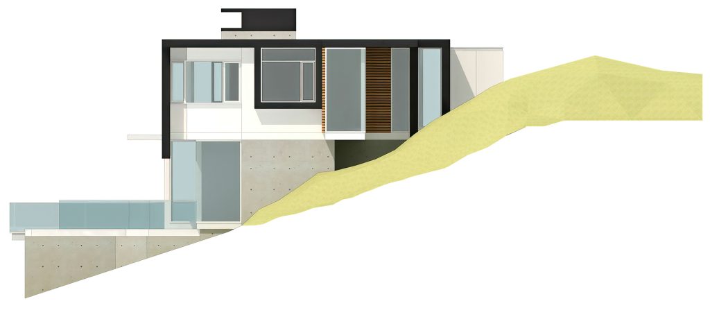 Elevations - West Coast Modern - 4249 Rockbank Place, West Vancouver, BC, Canada