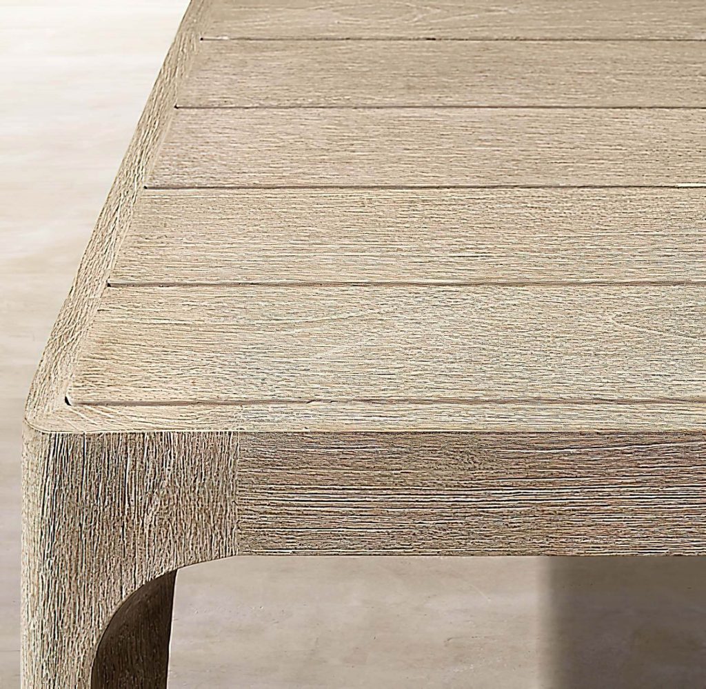 Malta Teak Collection Outdoor Furniture Design for RH - Ramon Esteve - Malta Teak Side Table