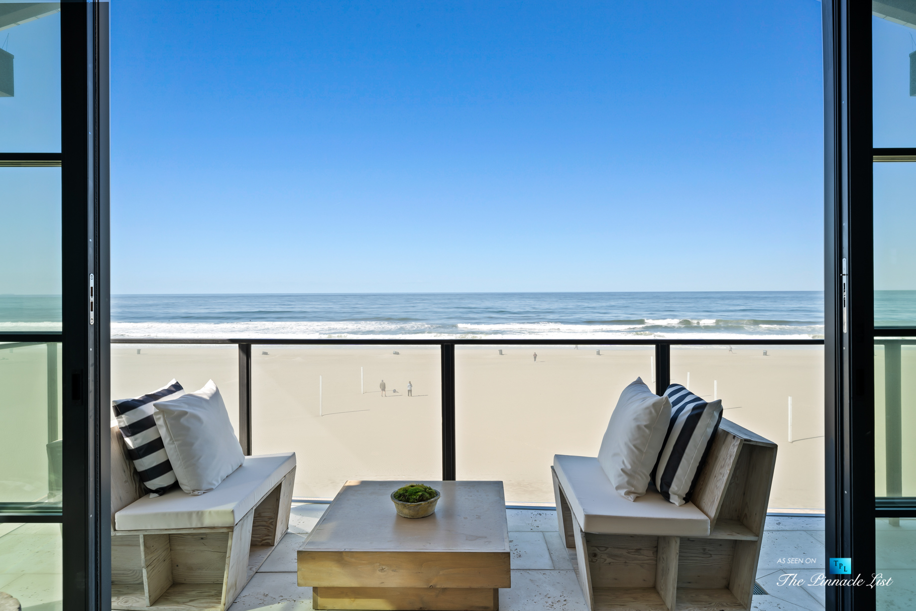 508 The Strand, Manhattan Beach, CA, USA – Master Bedroom Balcony Beach View – Luxury Real Estate – Oceanfront Home