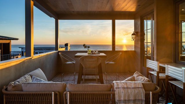220 8th St, Manhattan Beach, CA, USA - Luxury Real Estate - Ocean View Dream Home - Top Floor Deck Sunset