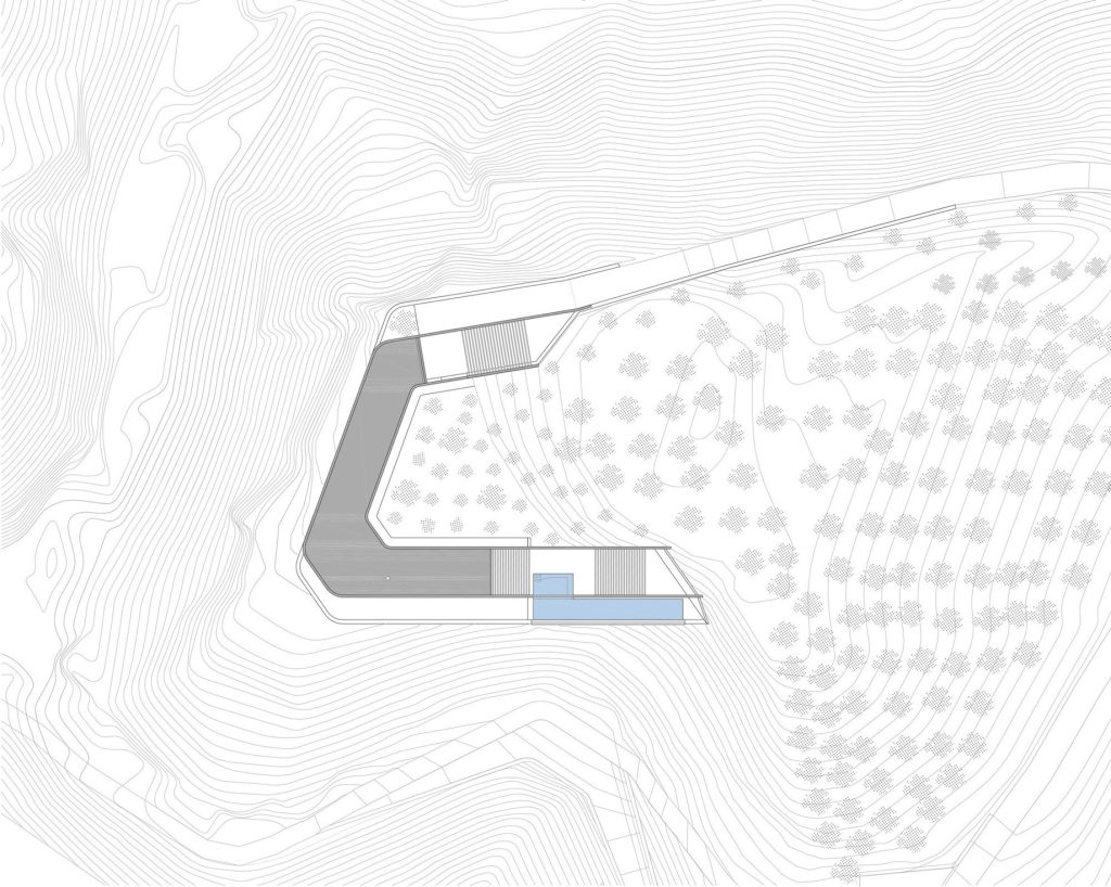 Floor Plans - Ring House Modern Contemporary Residence - Agia Galini, Crete, Greece