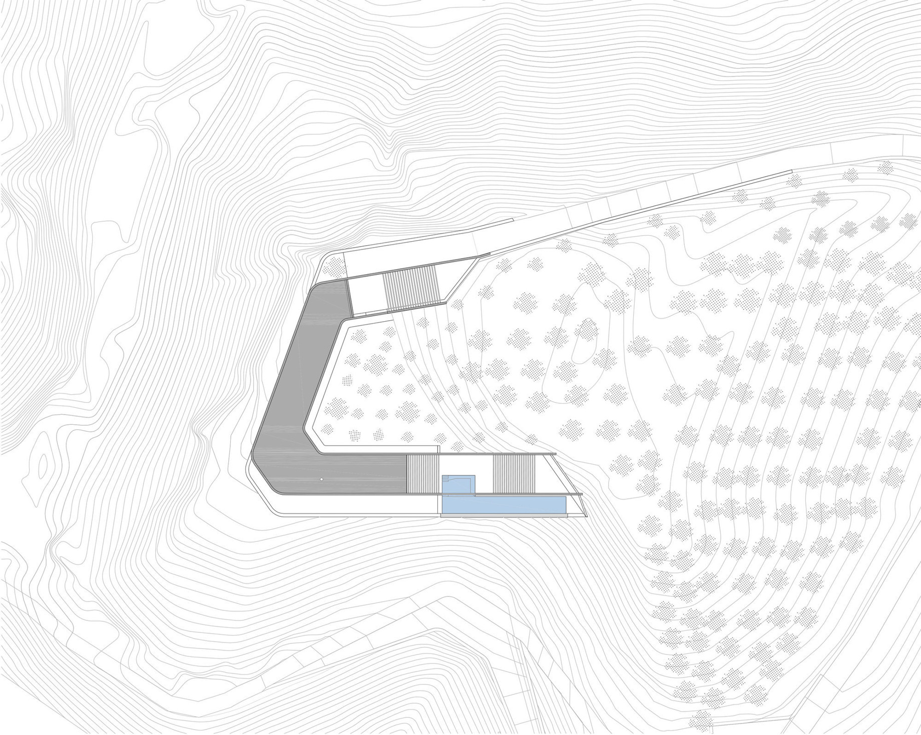 Floor Plans – Ring House Modern Contemporary Residence – Agia Galini, Crete, Greece