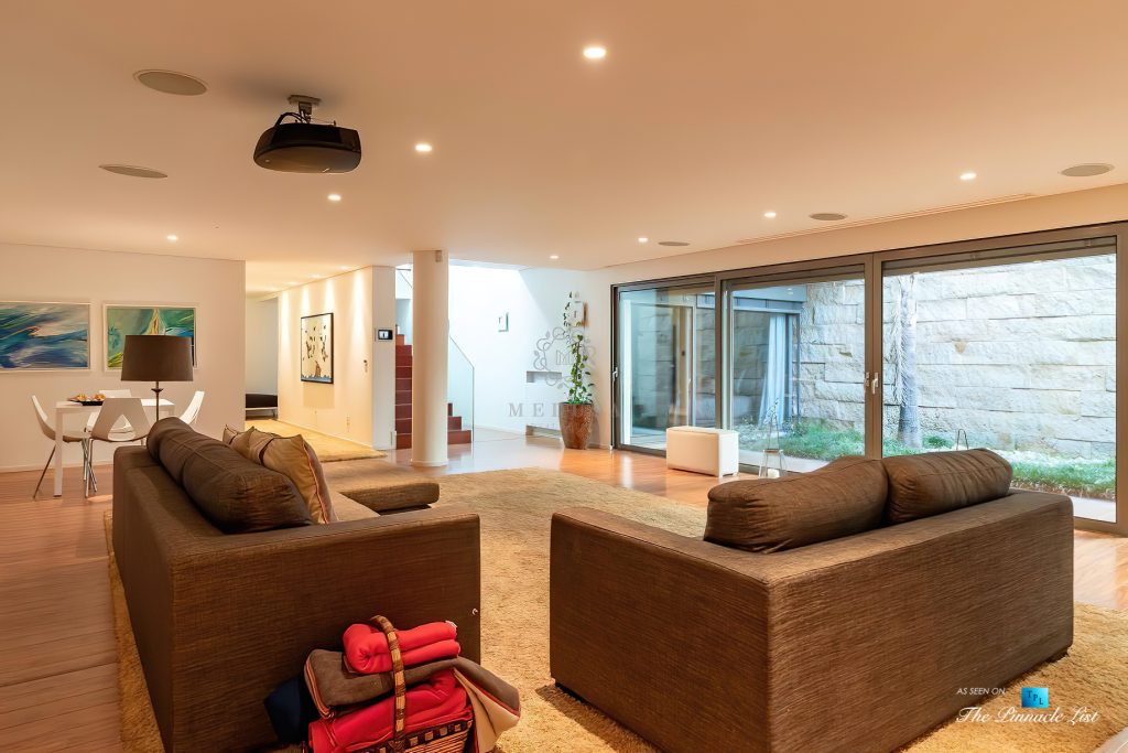 Francelos Beach Luxury T5 Villa - Porto, Portugal - Lower Level Recreation Room - Luxury Real Estate – Modern Home