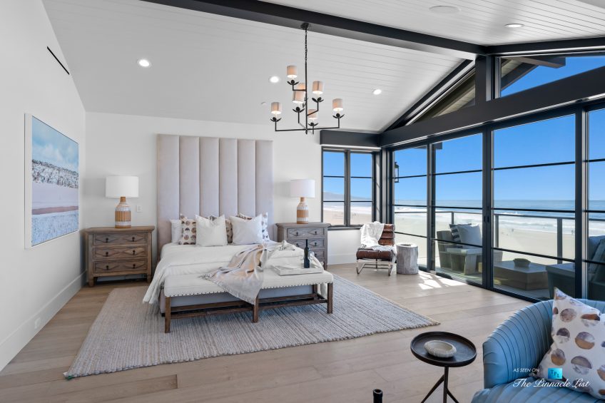 508 The Strand, Manhattan Beach, CA, USA - Master Bedroom Windows Beach View - Luxury Real Estate - Oceanfront Home