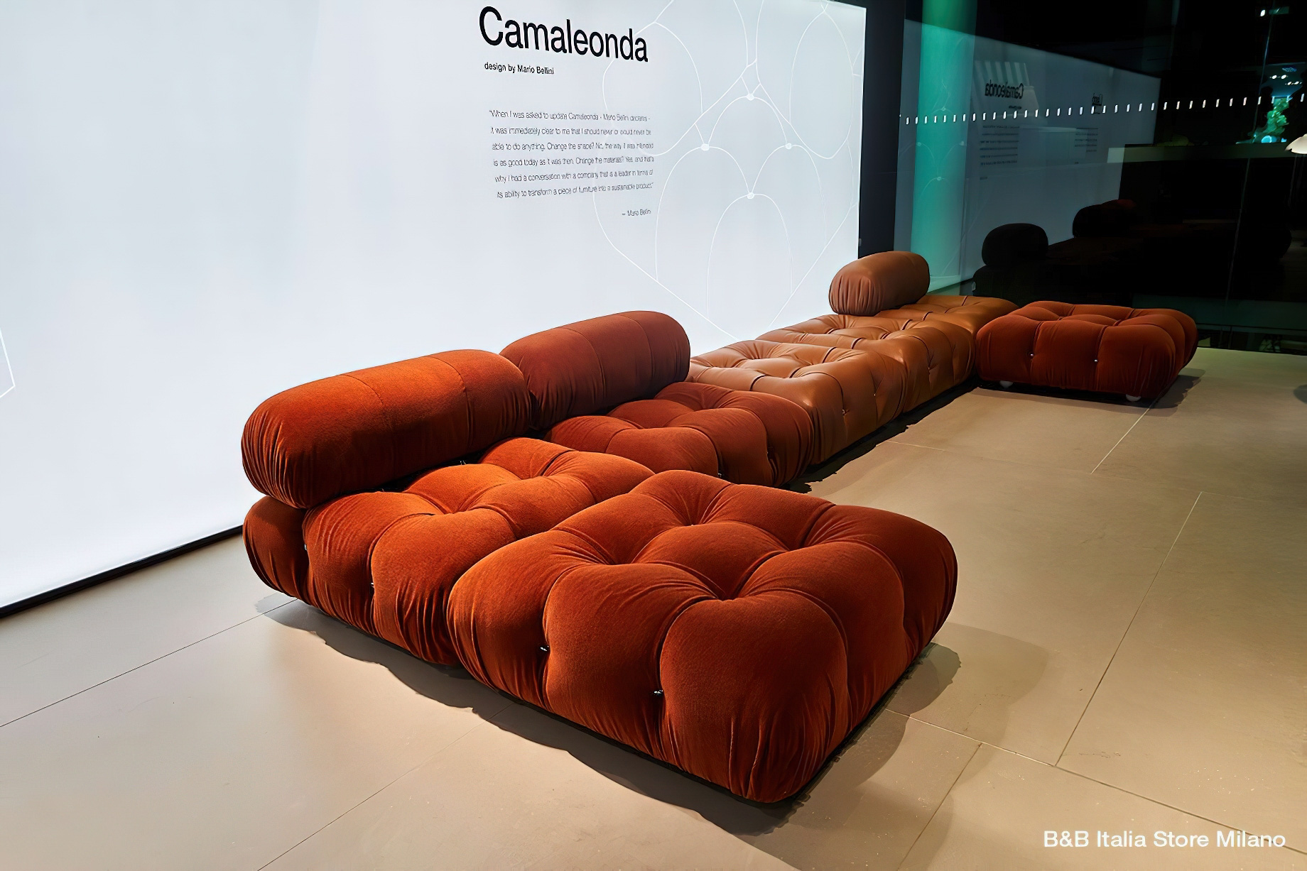 Camaleonda Classic Sofa Collection B&B Italia - Mario Bellini - B&B Italia Store Milano