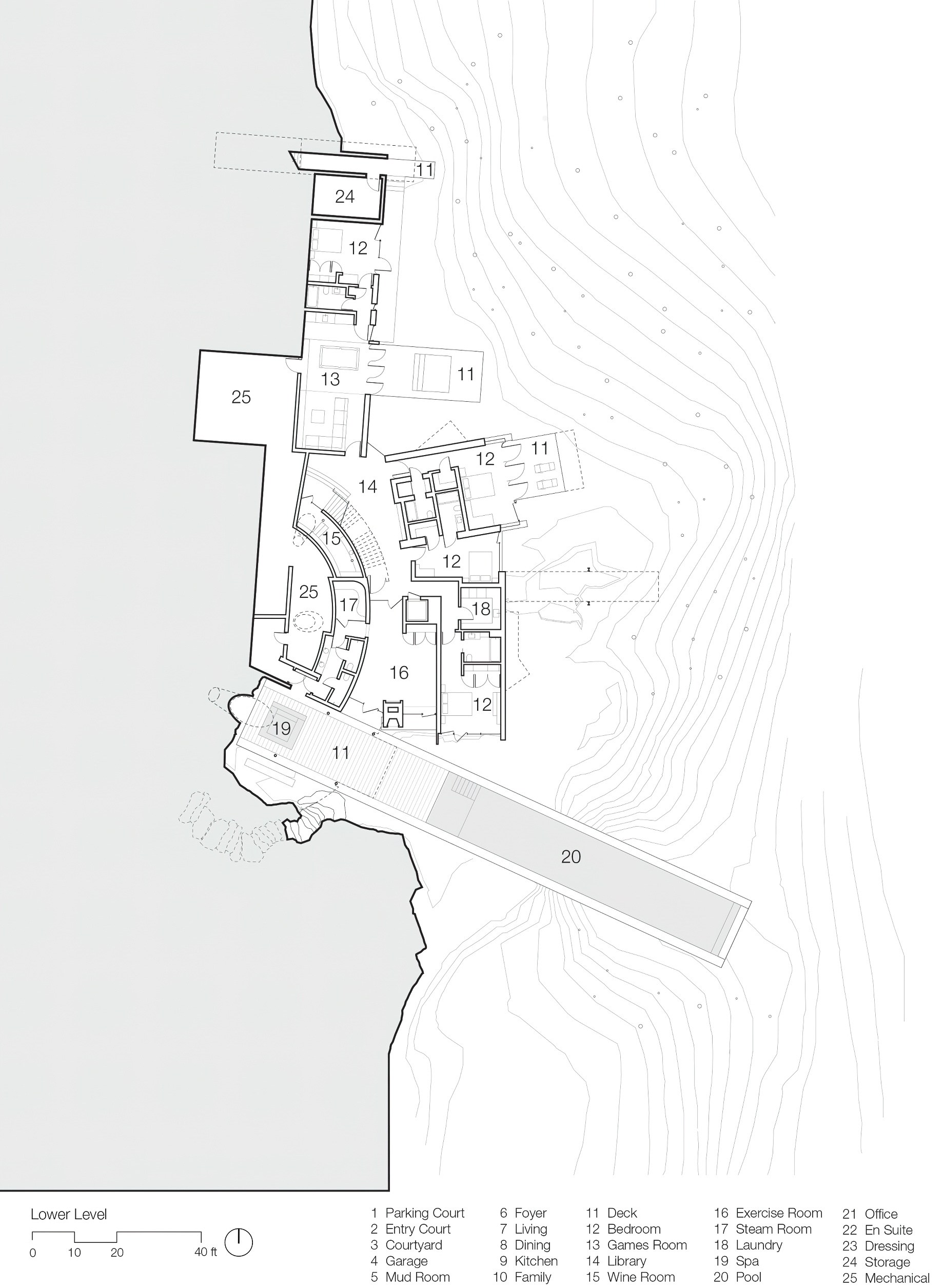 Floor Plans – Amanderu Estate Luxury Ski Chalet – Stonebridge Dr, Whistler, BC, Canada