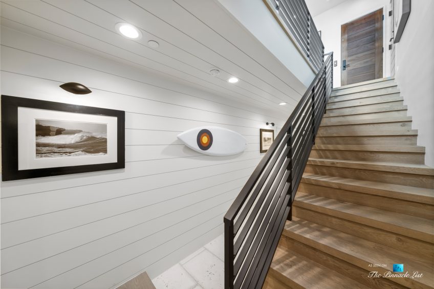 508 The Strand, Manhattan Beach, CA, USA - Lower Hallway Stairs - Luxury Real Estate - Oceanfront Home