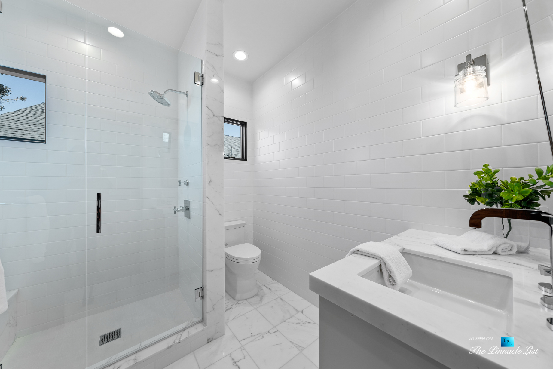 508 The Strand, Manhattan Beach, CA, USA – Lower Level Bathroom – Luxury Real Estate – Oceanfront Home