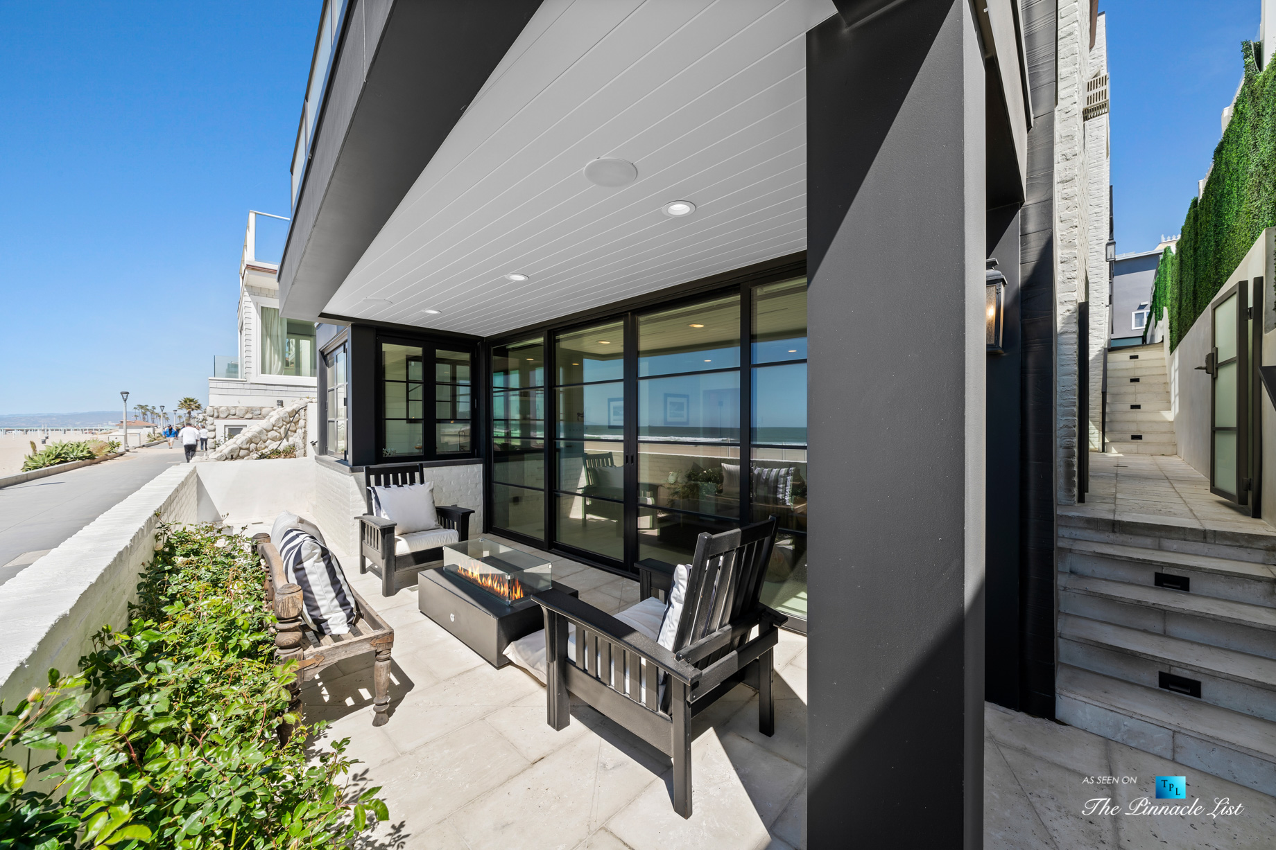 508 The Strand, Manhattan Beach, CA, USA – Sensational Lower Level Patio – Luxury Real Estate – Oceanfront Home