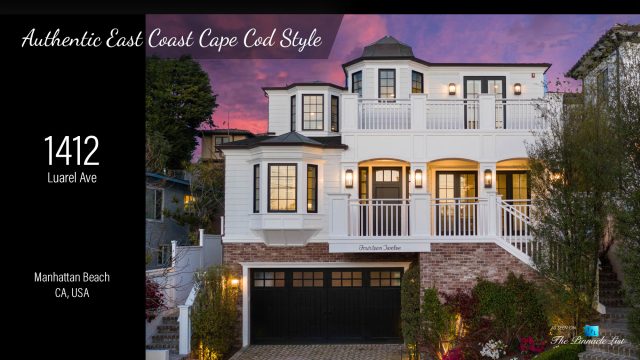 Authentic East Coast Cape Cod Style - 1412 Laurel Ave, Manhattan Beach, CA, USA