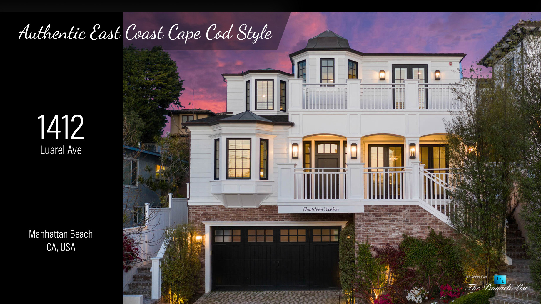 Authentic East Coast Cape Cod Style – 1412 Laurel Ave, Manhattan Beach, CA, USA