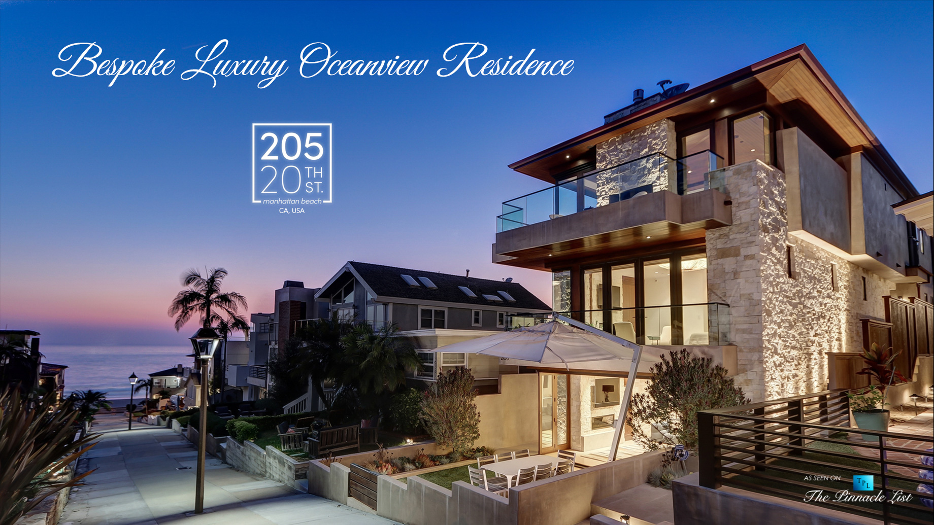 Bespoke Luxury Oceanview Residence – 205 20th St, Manhattan Beach, CA, USA