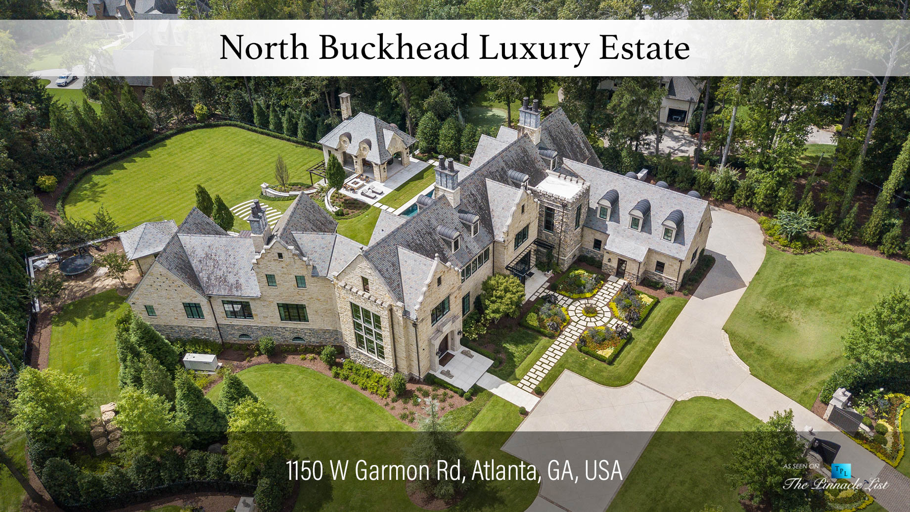 North Buckhead Luxury Estate – 1150 W Garmon Rd, Atlanta, GA, USA