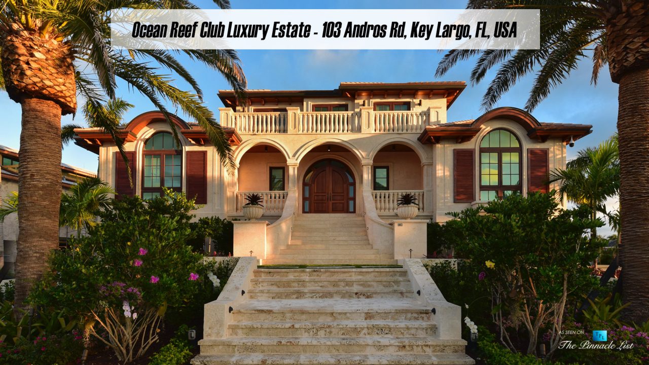 Ocean Reef Club Luxury Estate - 103 Andros Rd, Key Largo, FL, USA