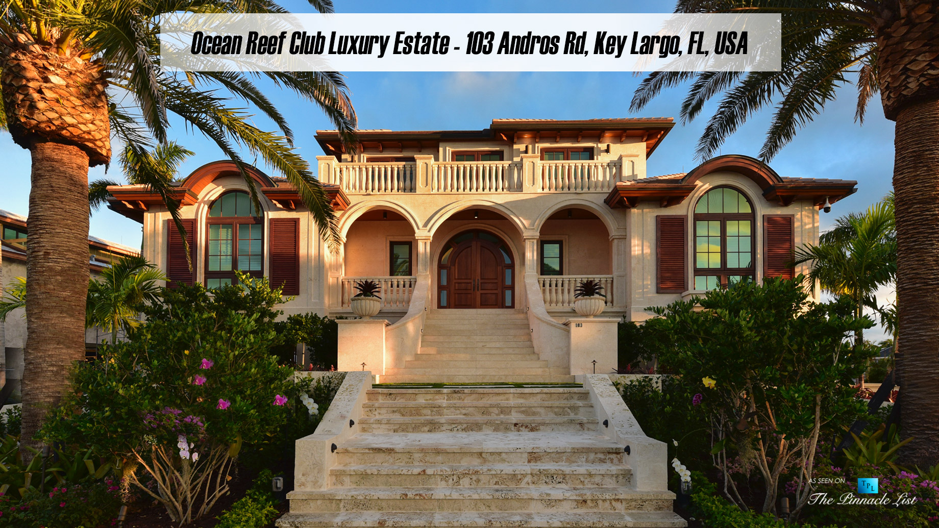 Ocean Reef Club Luxury Estate – 103 Andros Rd, Key Largo, FL, USA